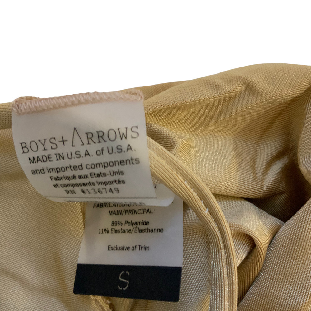 Boys + Arrows Hezeus Top Tan Lines sz Small NWT - Picture 9 of 12